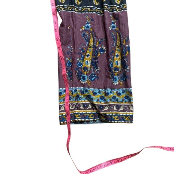 Urban Outfitters staring at Stars Crinkle Multicolor Festival cotton pants small - Picture 5 of 7